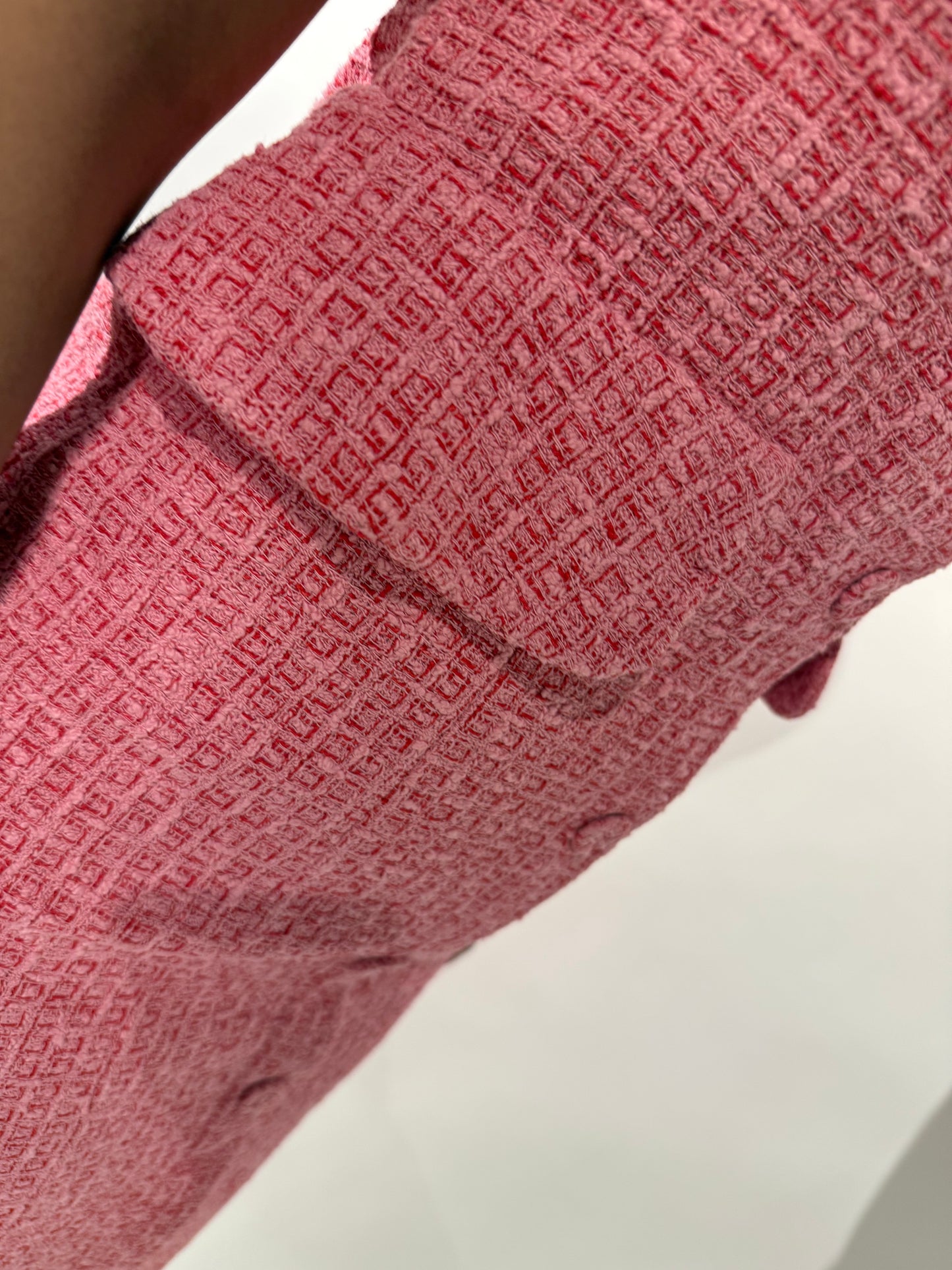 TWEED PINK DRESS